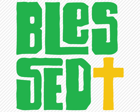 Blessed | Religious SVG SVG Texas Southern Cuts 