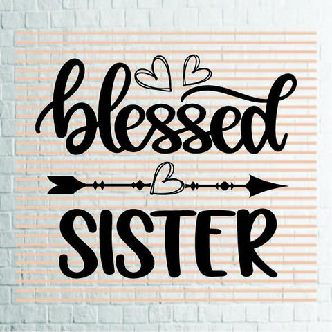 Blessed Sister (2) Svg Png Dxf Eps File SVG Artstoredigital 
