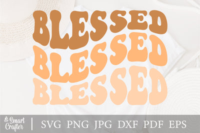 Blessed svg, Blessed Svg, Christian Svg, Religious Svg, Quotes Svg, Inspirational Quotes Sayings Svg Cut File SVG Fauz 