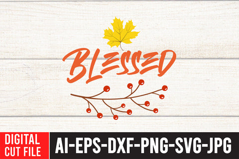 Blessed SVG Design SVG BlackCatsMedia 