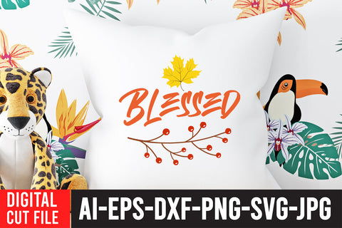 Blessed SVG Design SVG BlackCatsMedia 