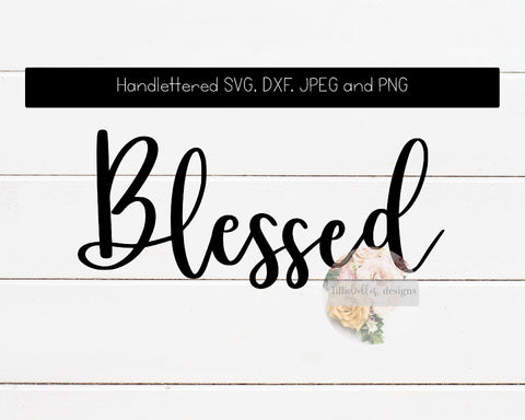 Blessed SVG lillie belles designs 