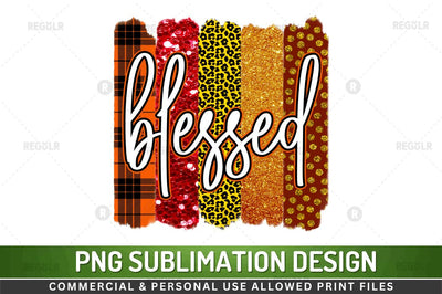 Blessed SVG Sublimation Regulrcrative 