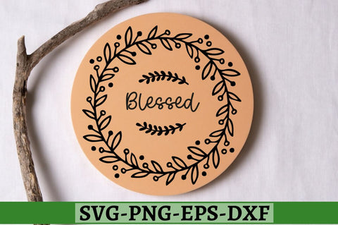 Blessed SVG SVG DESIGNISTIC 