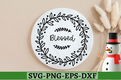 Blessed SVG SVG DESIGNISTIC 
