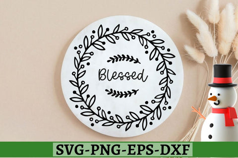 Blessed SVG SVG DESIGNISTIC 