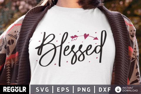 Blessed SVG SVG Regulrcrative 