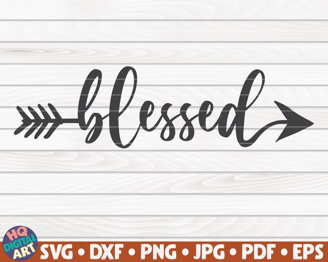 Blessed SVG | Thanksgiving SVG SVG HQDigitalArt 