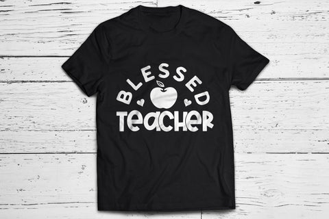 Blessed Teacher Cut File, Teacher SVG SVG CraftLabSVG 