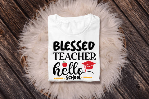 Blessed teacher hello SVG SVG Regulrcrative 
