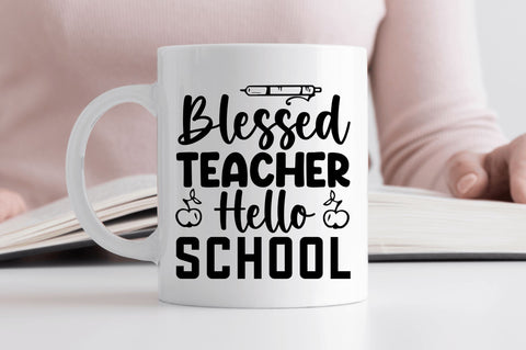 Blessed teacher hello SVG SVG Regulrcrative 