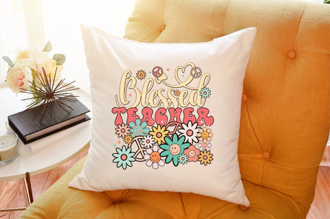 Blessed Teacher Sublimation Sublimation designartist 