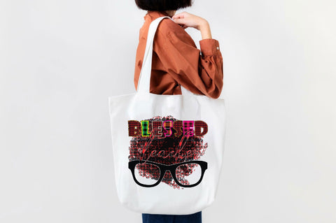 blessed teacher Sublimation SVGArt 