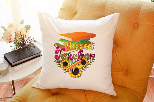 Blessed Teacher Sublimation SVGArt 