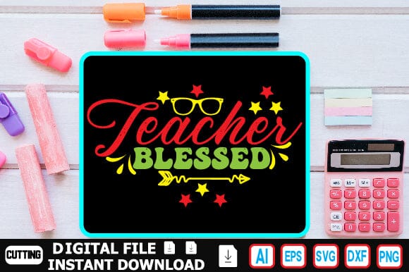 Blessed Teacher SVG Craftlabsvg24 