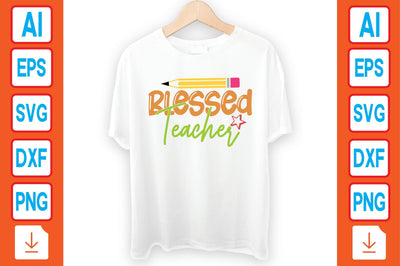 Blessed Teacher SVG Craftlabsvg24 