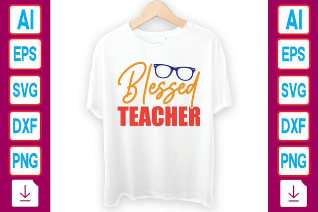 Blessed Teacher SVG Craftlabsvg24 