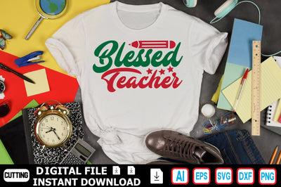 Blessed Teacher SVG Craftlabsvg24 