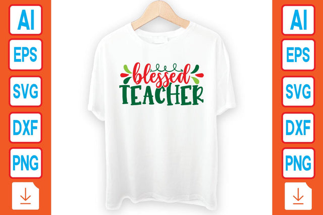 Blessed Teacher SVG Craftlabsvg24 