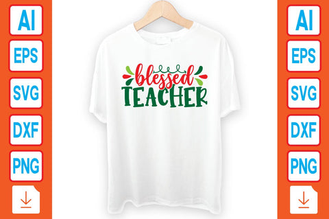 Blessed Teacher SVG Craftlabsvg24 