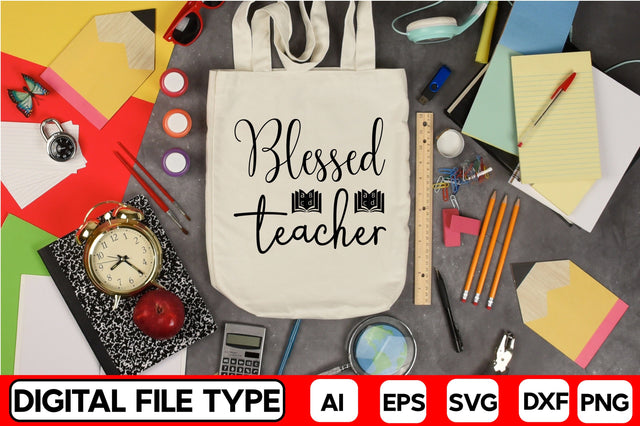 Blessed Teacher SVG CraftlabSvg29 