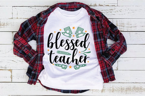 Blessed Teacher SVG Creativeart88 