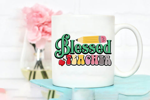 Blessed Teacher SVG designartist 