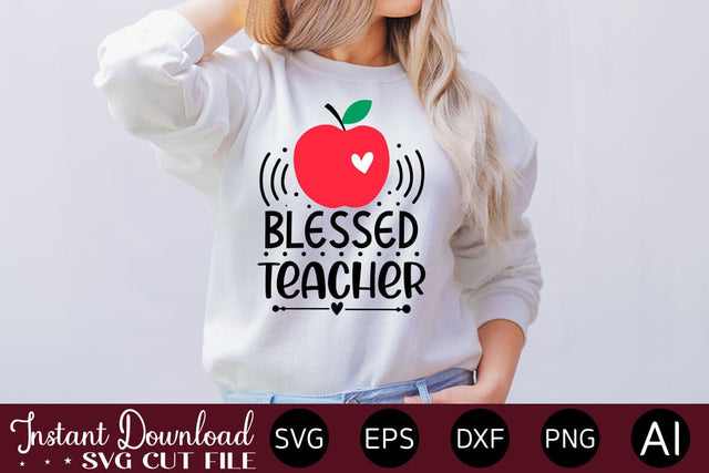 Blessed Teacher SVG designmaster24 