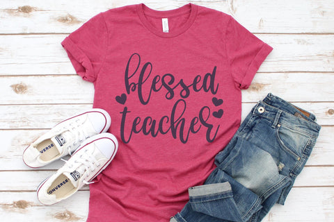 Blessed Teacher SVG Morgan Day Designs 