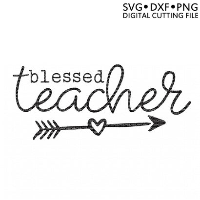 Blessed Teacher SVG So Fontsy Design Shop 