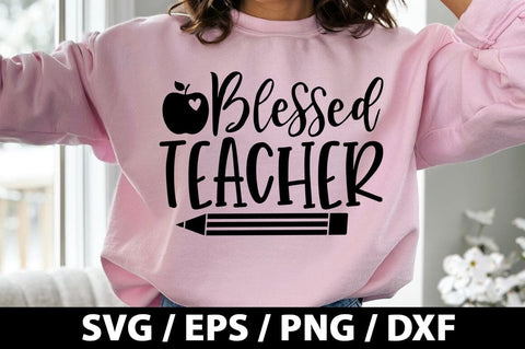 Blessed teacher SVG SVG akazaddesign 