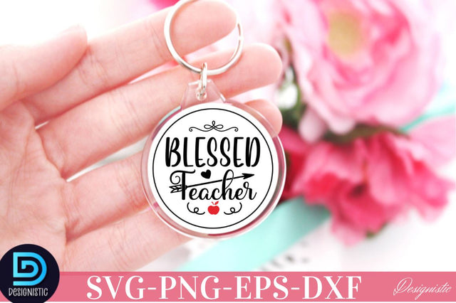 Blessed teacher SVG SVG DESIGNISTIC 