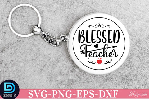 Blessed teacher SVG SVG DESIGNISTIC 