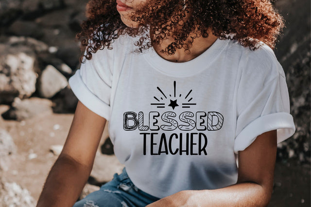 Blessed Teacher svg SVG orpitasn 
