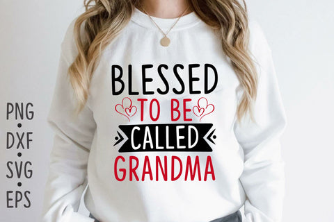 Blessed to be called Grandma SVG Rupkotha 