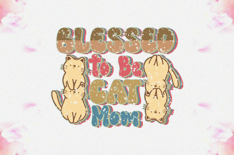 Blessed to Be Cat Mom Sublimation Sublimation Jagonath Roy 