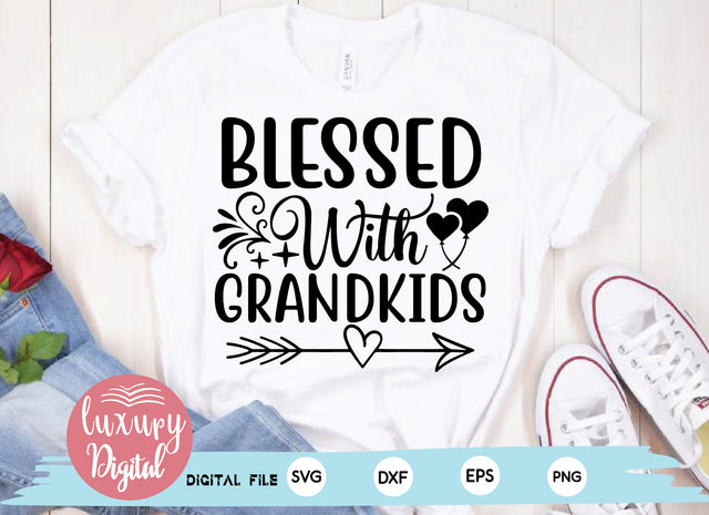 Blessed With Grandkids SVG md faruk hossain 