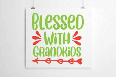 Blessed With Grandkids SVG thesvgfactory 