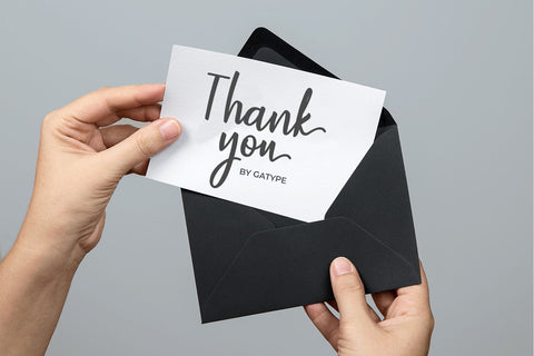 Blessing Script Font gatype 