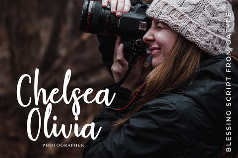 Blessing Script Font gatype 