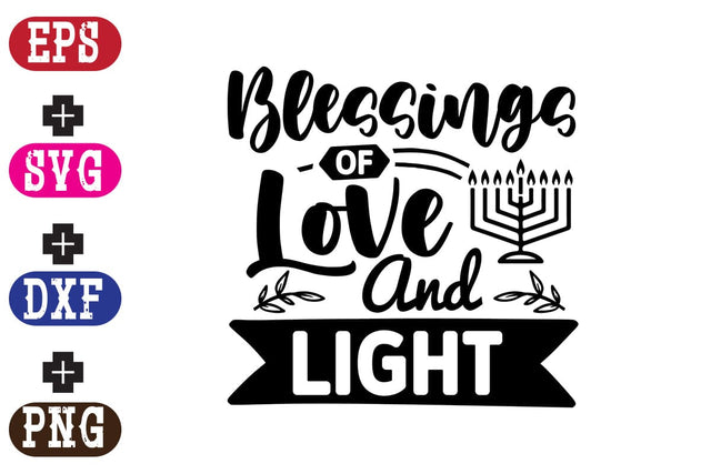 Blessings of Love and Light SVG Nurstore 