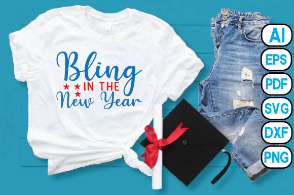 Bling in the New Year SVG Craftlabsvg24 