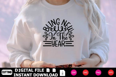 Bling New In The Year SVG Shahin alam 