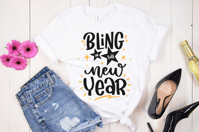 Bling To The New Year SVG Cut File SVG dapiyupi store 