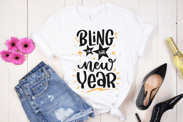 Bling To The New Year SVG Cut File SVG dapiyupi store 