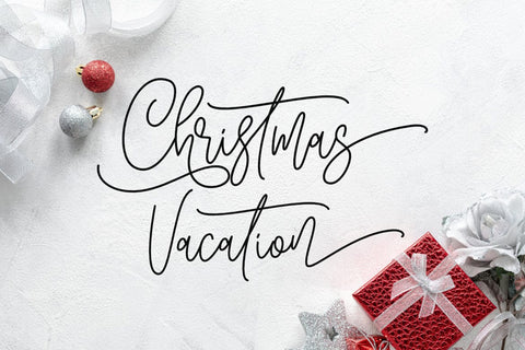 Blissful Christmas Font Madatype Studio 
