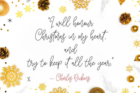 Blissful Christmas Font Madatype Studio 