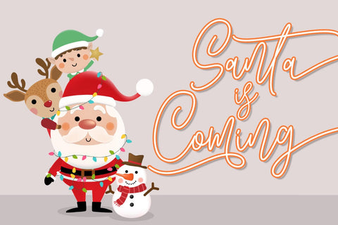 Blissful Christmas Font Madatype Studio 