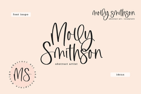 Blissfully - Modern Script Font Font KA Designs 