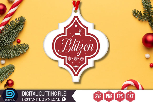 Blitzen SVG, Blitzen SVG DESIGNISTIC 